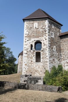 Ljubljana Castle in Ljubljana, Capital City of Slovenia.