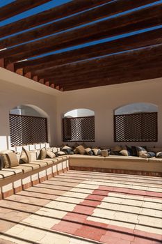 Seating Area with Sofas and cushions, Egypt