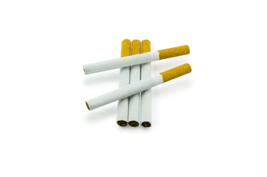 Cigarette isolated on a white background. For your commercial and editorial use