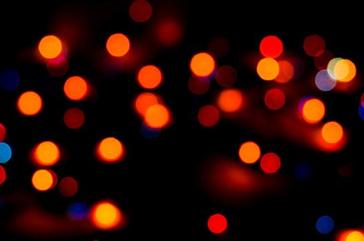 bokeh of christmas lights , abstract background. For your commercial and editorial use.