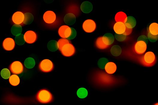 bokeh of christmas lights , abstract background. For your commercial and editorial use.