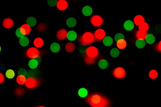 bokeh of christmas lights , abstract background. For your commercial and editorial use.