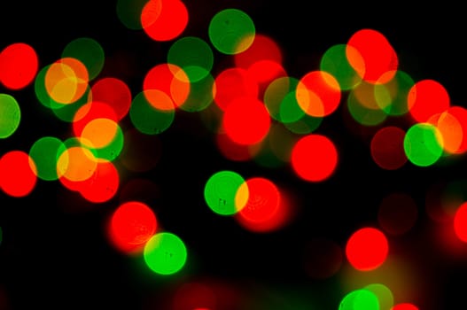 bokeh of christmas lights , abstract background. For your commercial and editorial use.