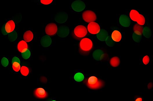 bokeh of christmas lights , abstract background. For your commercial and editorial use.