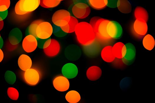 bokeh of christmas lights , abstract background. For your commercial and editorial use.