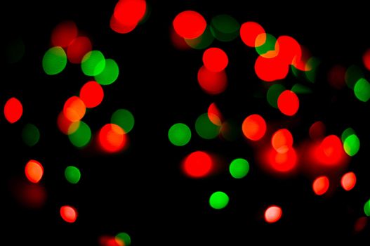 bokeh of christmas lights , abstract background. For your commercial and editorial use.