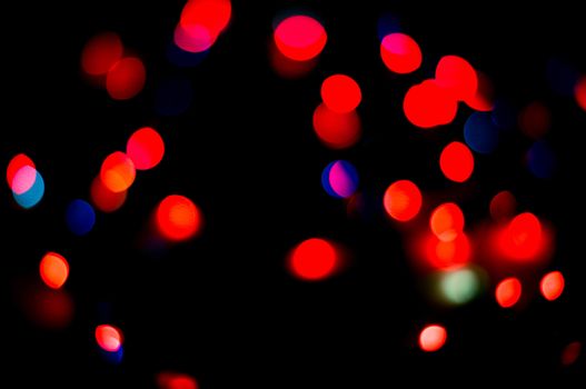 bokeh of christmas lights , abstract background. For your commercial and editorial use.