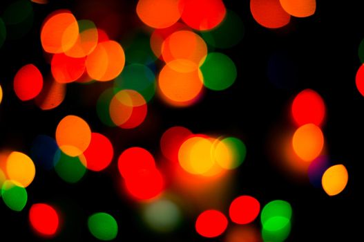 bokeh of christmas lights , abstract background. For your commercial and editorial use.