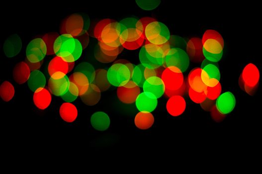 bokeh of christmas lights , abstract background. For your commercial and editorial use.