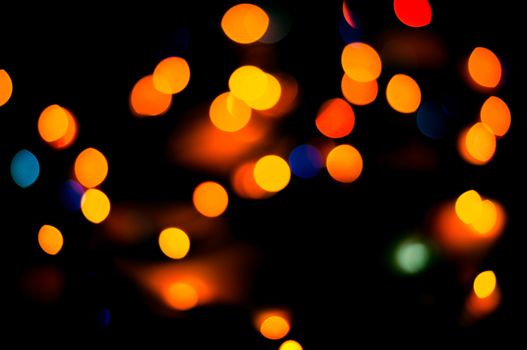 bokeh of christmas lights , abstract background. For your commercial and editorial use.