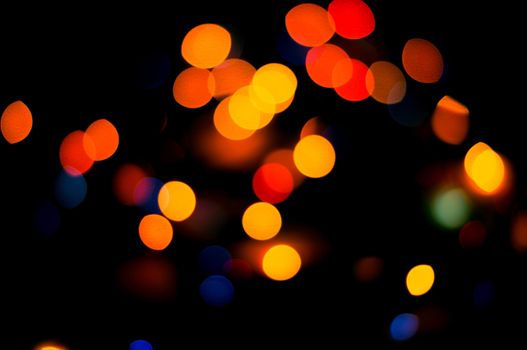 bokeh of christmas lights , abstract background. For your commercial and editorial use.