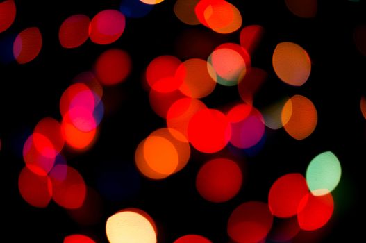 bokeh of christmas lights , abstract background. For your commercial and editorial use.