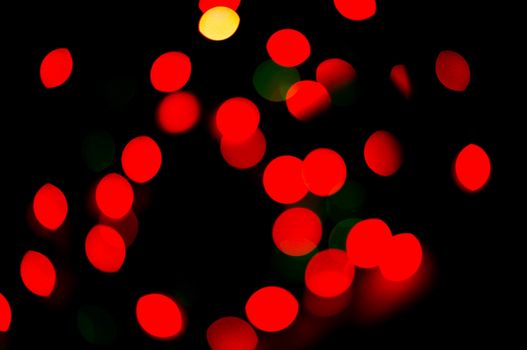 bokeh of christmas lights , abstract background. For your commercial and editorial use.