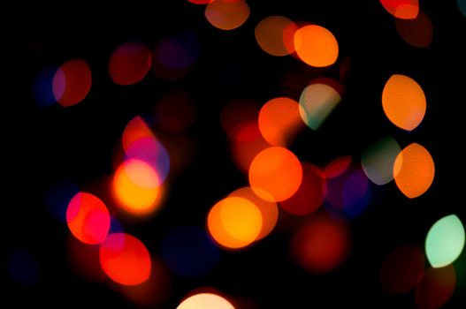 bokeh of christmas lights , abstract background. For your commercial and editorial use.