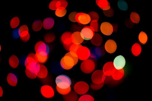 bokeh of christmas lights , abstract background. For your commercial and editorial use.