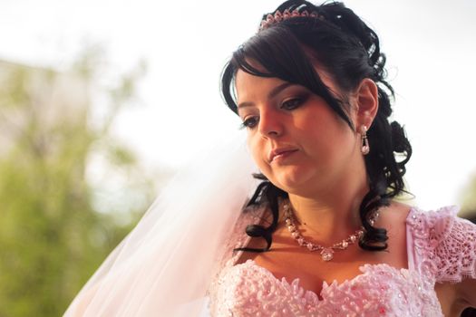 Portrait of a beautiful bride. For your commercial and editorial use.