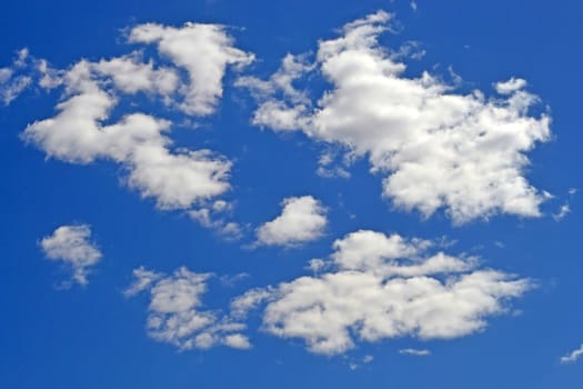 blue sky with cloud closeup, sky background