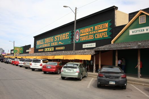 Famous Wall Drug Store in South Dakota.