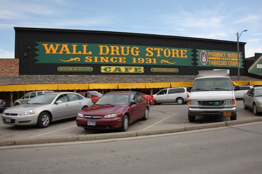 Famous Wall Drug Store in South Dakota.