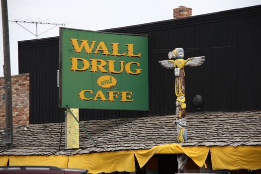 Famous Wall Drug Store in South Dakota.
