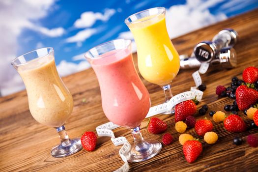 Protein shakes, sport and fitness