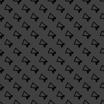 Mouthpiece. web icon. flat design. Seamless pattern.