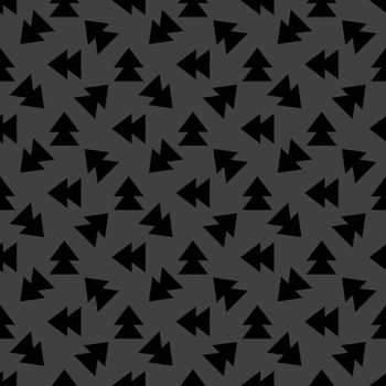 multimedia control web icon. flat design. Seamless pattern.