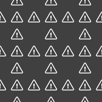 info web icon. flat design. Seamless pattern.