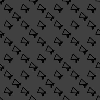 Mouthpiece. web icon. flat design. Seamless pattern.
