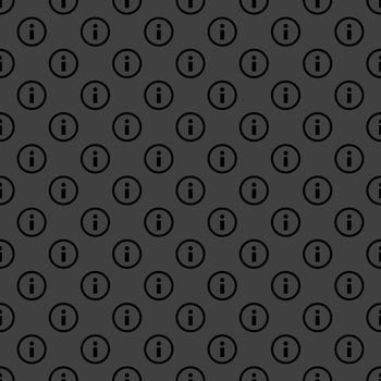 info web icon. flat design. Seamless pattern.