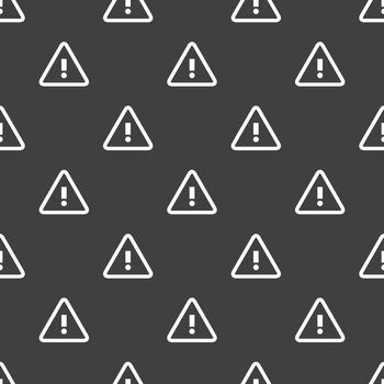 info web icon. flat design. Seamless pattern.