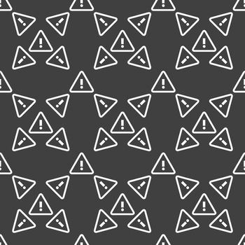 info web icon. flat design. Seamless pattern.