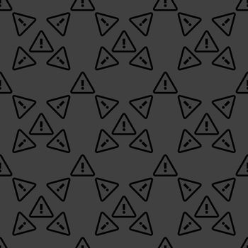 info web icon. flat design. Seamless pattern.