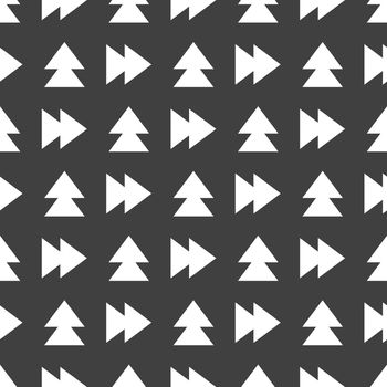 multimedia control web icon. flat design. Seamless pattern.