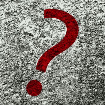 question mark icon Flat with abstract background.