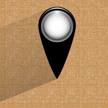 map pointers. Flat modern web button  on a flat geometric abstract background . . 