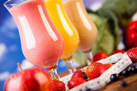 Milk shakes, sport and fitness
