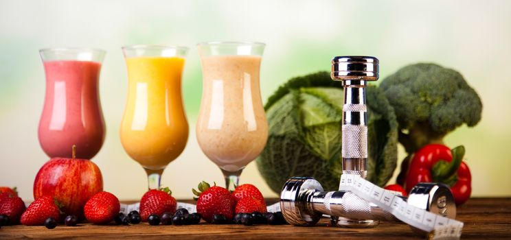 Milk shakes, sport and fitness