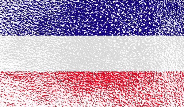 Flag of Los Altos with old texture.  illustration