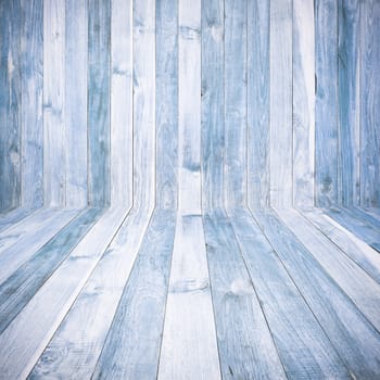 high resolution vintage Blue wood texture background .