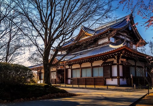 Japanese temple in Kyoto