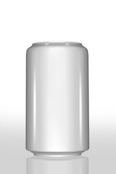 Illustration of aluminum can