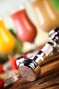 Smoothie diet, healthy and fresh