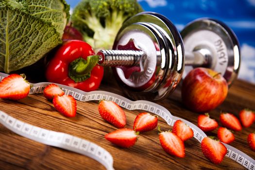 Weight loss, fitness, healthy and fresh