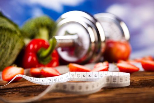 Weight loss, fitness, healthy and fresh