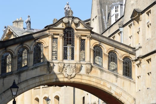 Bridge of Sighs in Oxford England