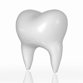 Illustration of tooth 3D