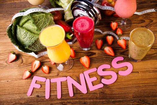 Weight loss, fitness, healthy and fresh