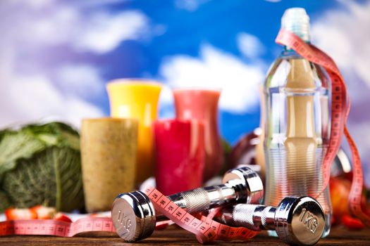 Weight loss, fitness, healthy and fresh