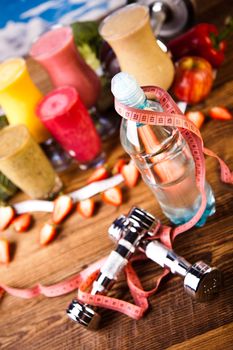 Weight loss, fitness, healthy and fresh